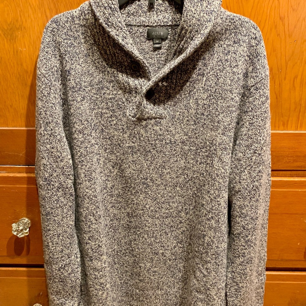 J.Crew shawl neck sweater